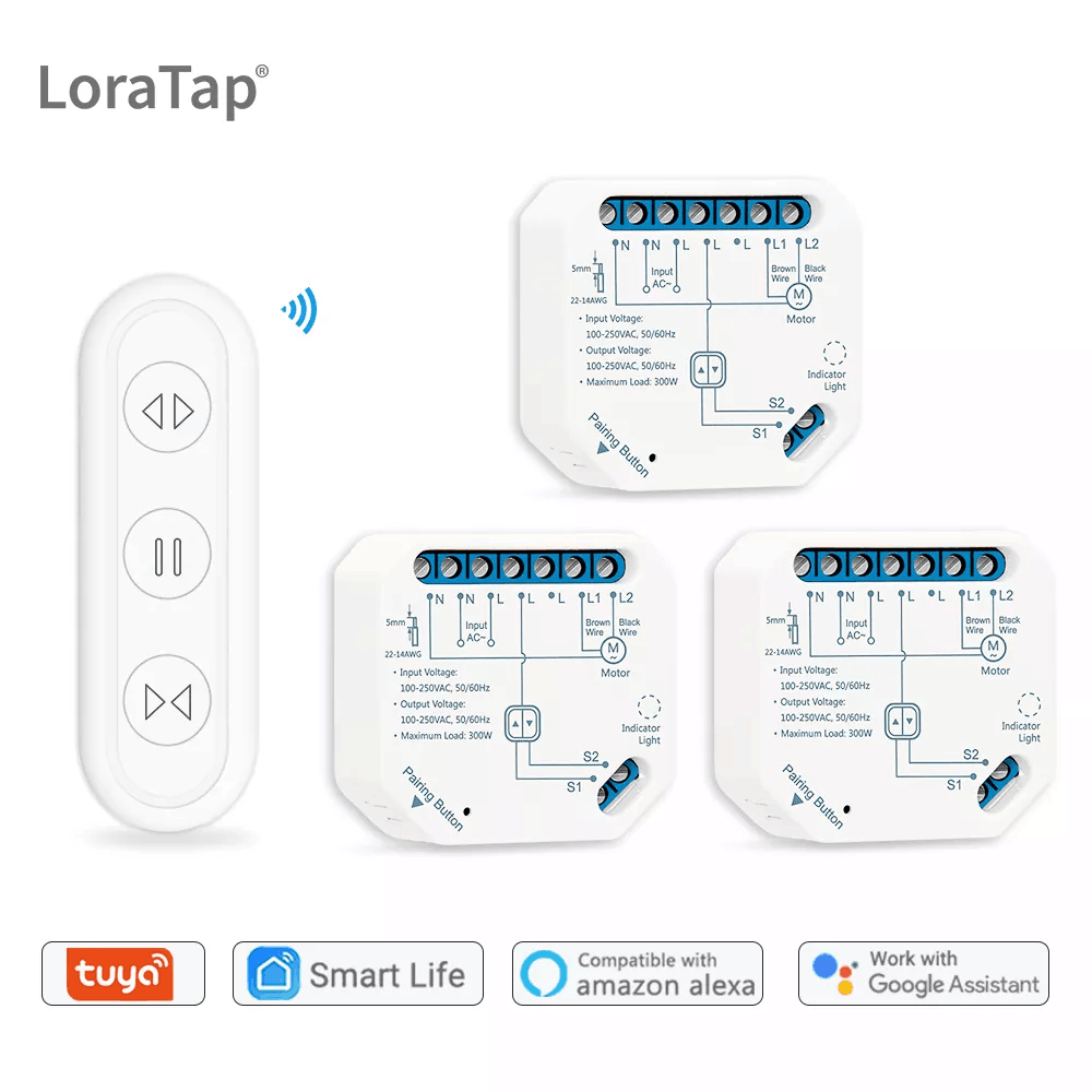 Universal Remote Smart Home - Tuya スマート ライフ カーテン スイッチ モジュール