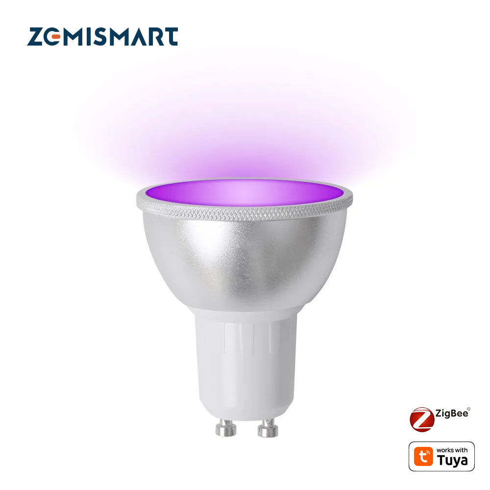 Smart Home Plus - Zemismart-スマートLED電球,5W, RGBCW,Alexa Echo Plus,GoogleHomeと互換性があり,音声制御