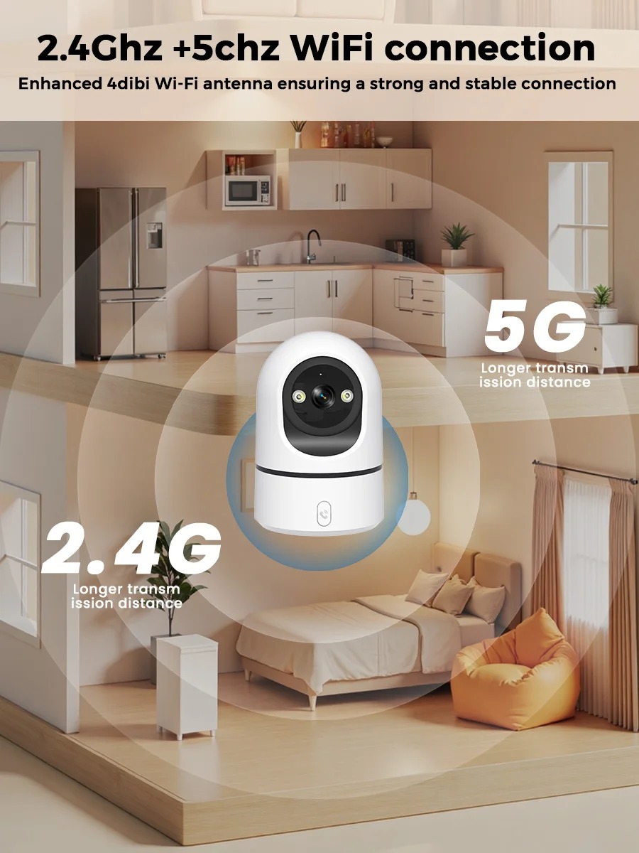 2.4G/5G WiFi対応 室内ベビーモニター セキュリテ - Eufy Camera E220 のレビューと価格