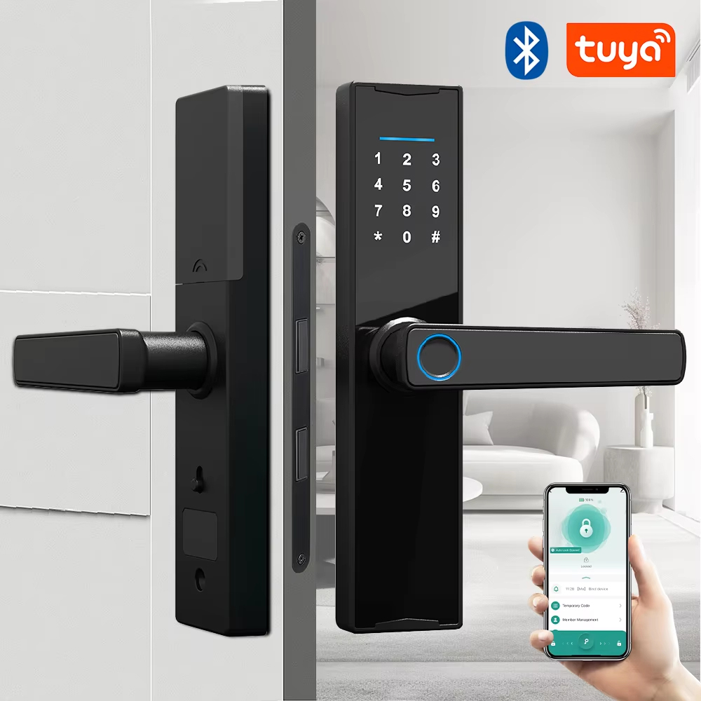 Bluetooth対応 Tuya APP スマートドアロック - Smart Home Door Lock のレビューと価格