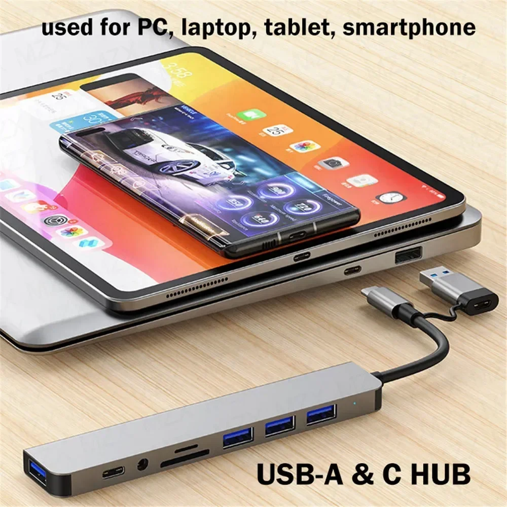 8-in-2 USB C ハブ マルチポート アダプター 3 - Smart Home Hub 2 のレビューと価格