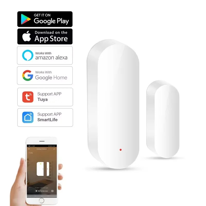 Tuya スマート WiFi ドアセンサー スマートホーム開 - Wireless Door Sensor のレビューと価格
