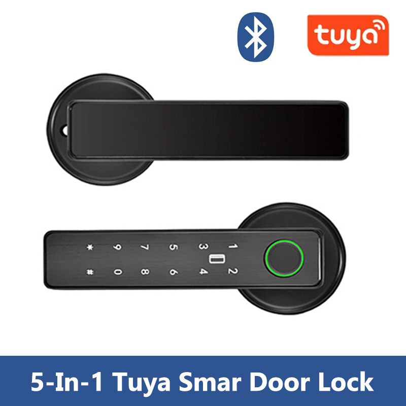 Tuya スマートドアロック 指紋ロック リモートコントロー - Smart Home Door Lock のレビューと価格