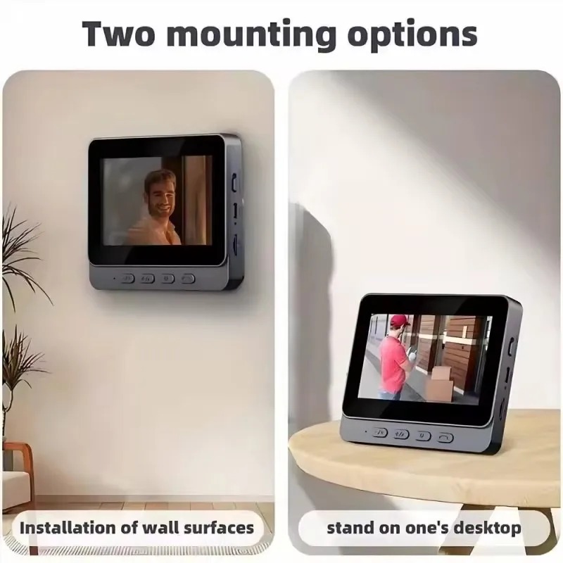 スマートワイヤレス4Gビデオインターホンカメラ。暗視機能付き - Smart Home Video のレビューと価格