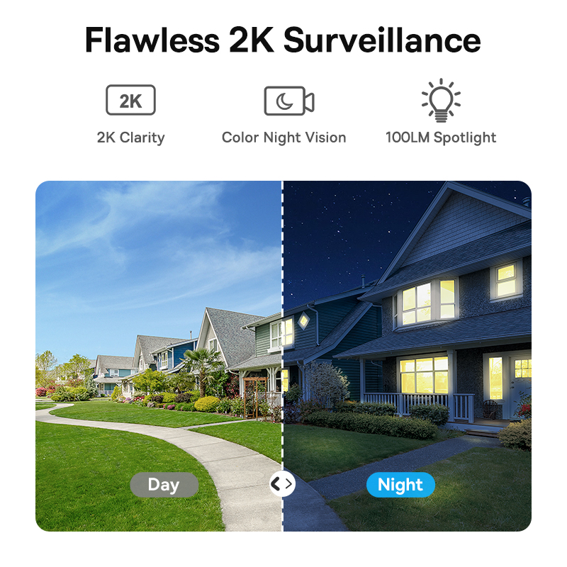 Baseus-屋外セキュリティカメラ,wifi付きワイヤレス - Eufy Camera E220 のレビューと価格