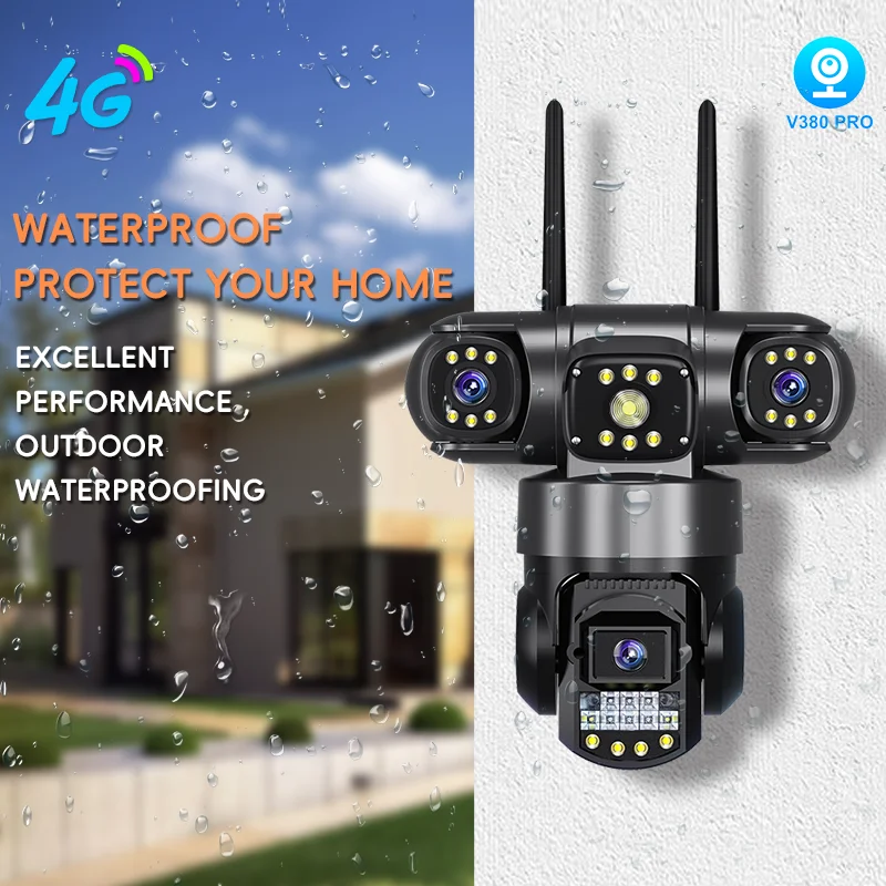V380 Pro 4G屋外防水カメラ SIMカード対応 8M - Smart Home Camera Ezviz のレビューと価格