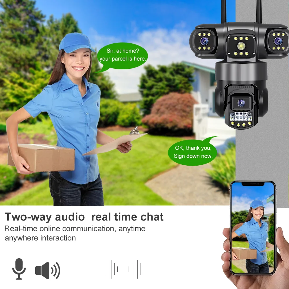 V380 Pro 4G屋外防水カメラ SIMカード対応 8M - Smart Home Camera Ezviz のレビューと価格